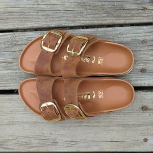Birkenstock Arizona Big Buckle Cognac 38